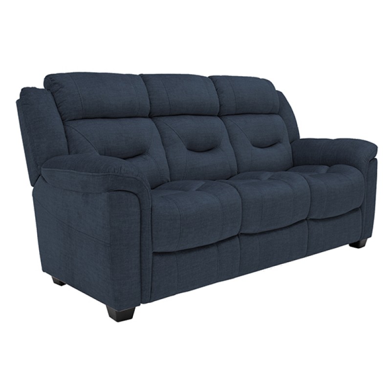 VL Dudley 3 Seater Fixed - Blue (Nett)